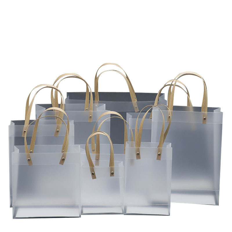 Wedding Fountain - 10/30pcs Custom PVC Transparent Gift Bag