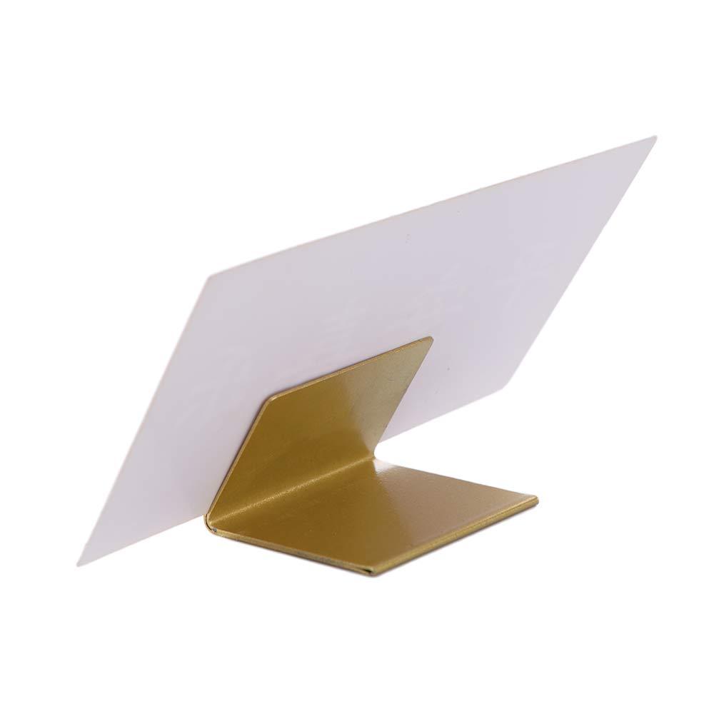 Table Number Gold - Table Number Stands Metal Name Card