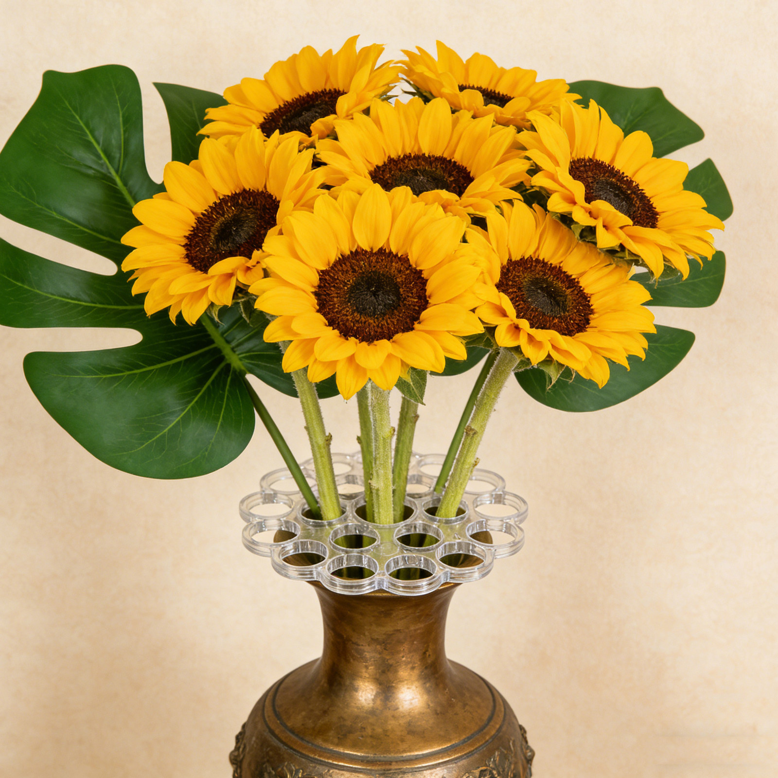 Wedding Support - 2Pcs Clear Floral Grid for Vase