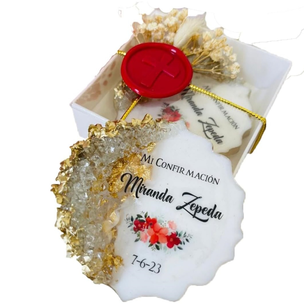 Wedding Package Gold - Personalized Wedding Gold Epoxy Magnet Favor