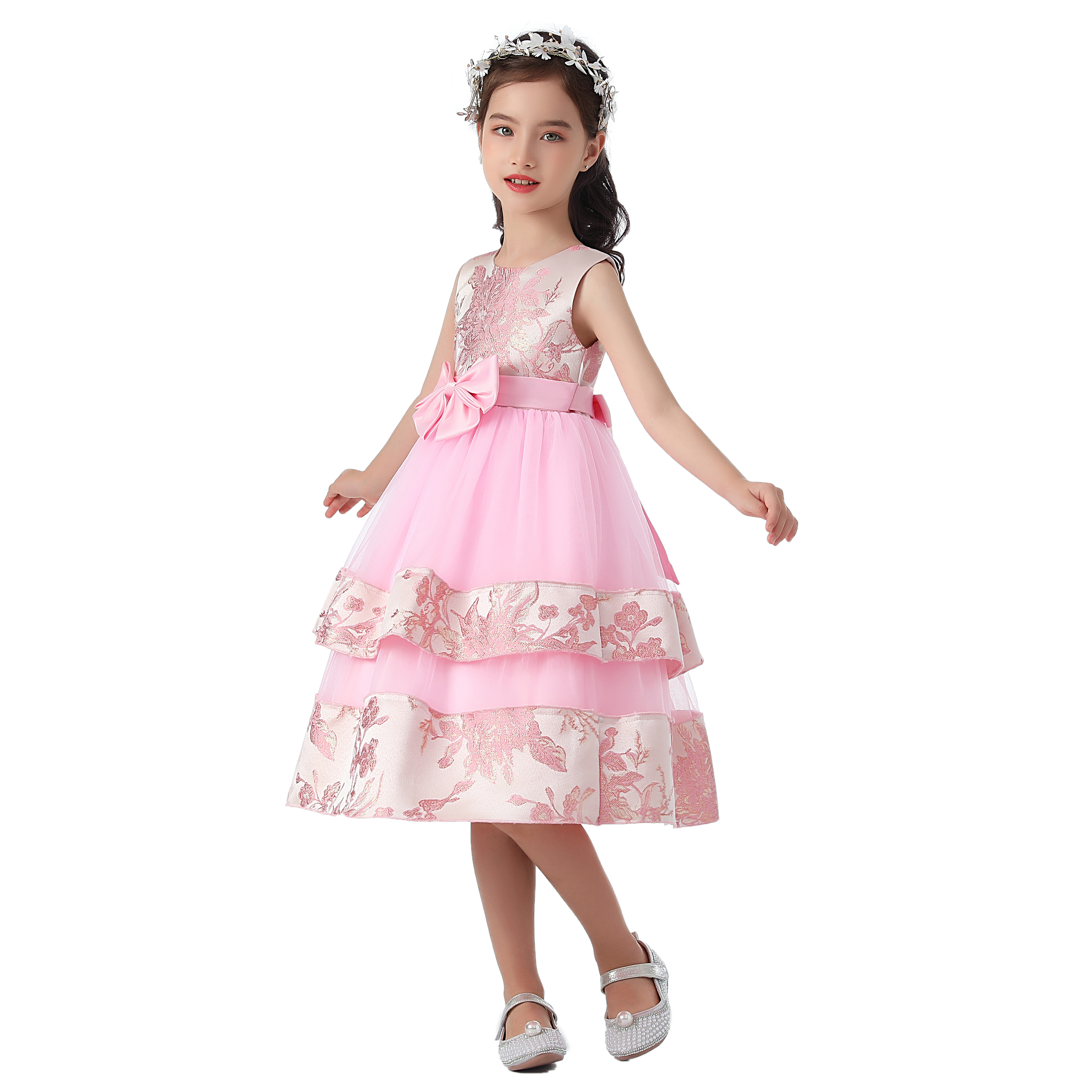 Wedding Lulu - Summer Embroidered Evening Gowns for Girls:
