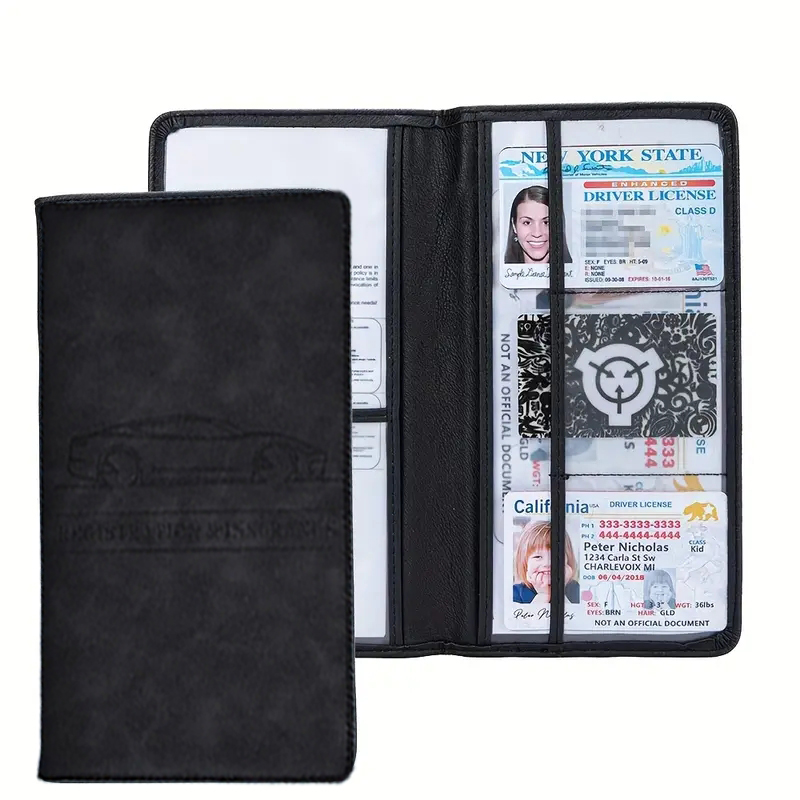 Place Card Holder - Car Registration & Insurance Card Holder