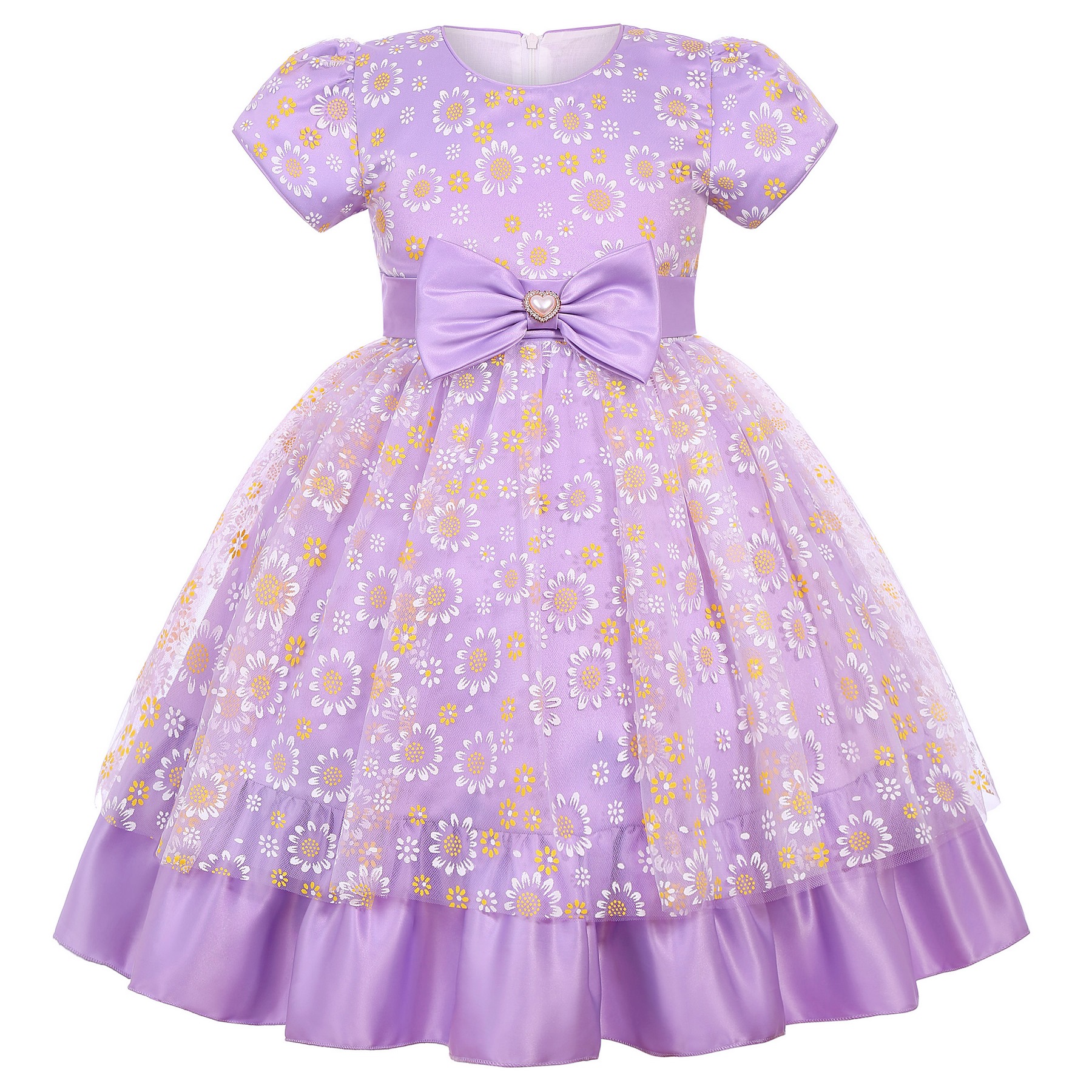 Wedding Lulu - Cross-Border Special Summer Burst Dress Girls