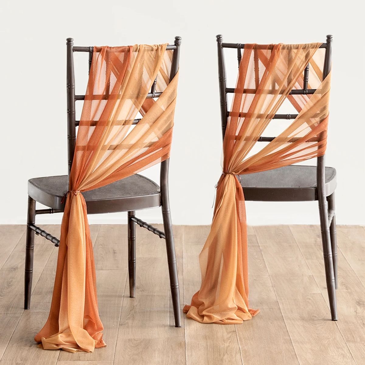 Chair Sash Organza - 24 Pieces Chair Sashes 8ft Long