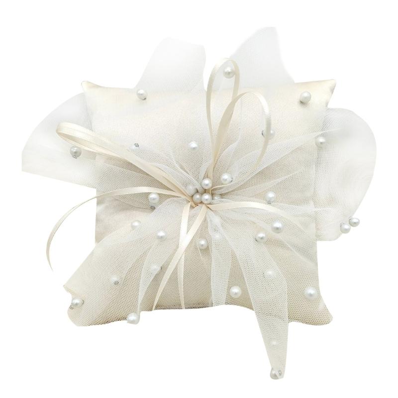 31BB Handmade Pearls Cushion W - Ring Bearer Pillow のレビューと価格