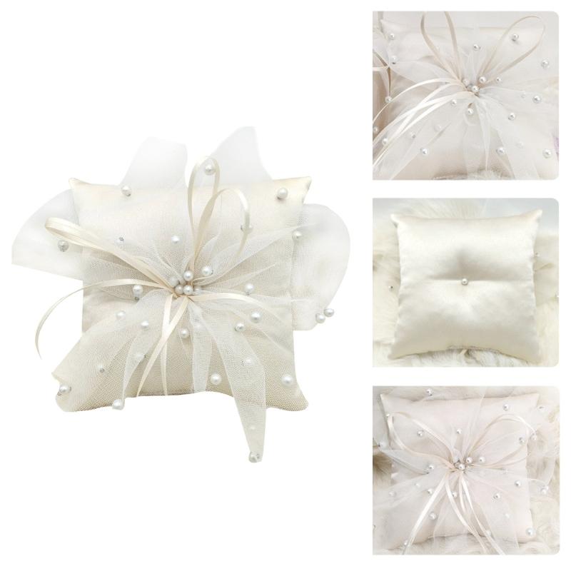 31BB Handmade Pearls Cushion W - Ring Bearer Pillow のレビューと価格