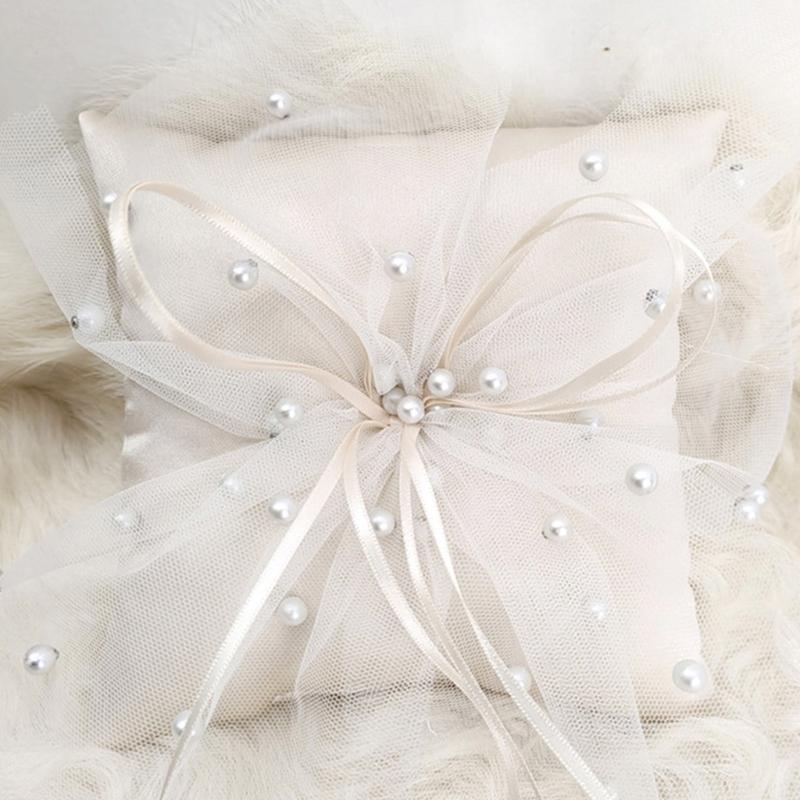31BB Handmade Pearls Cushion W - Ring Bearer Pillow のレビューと価格