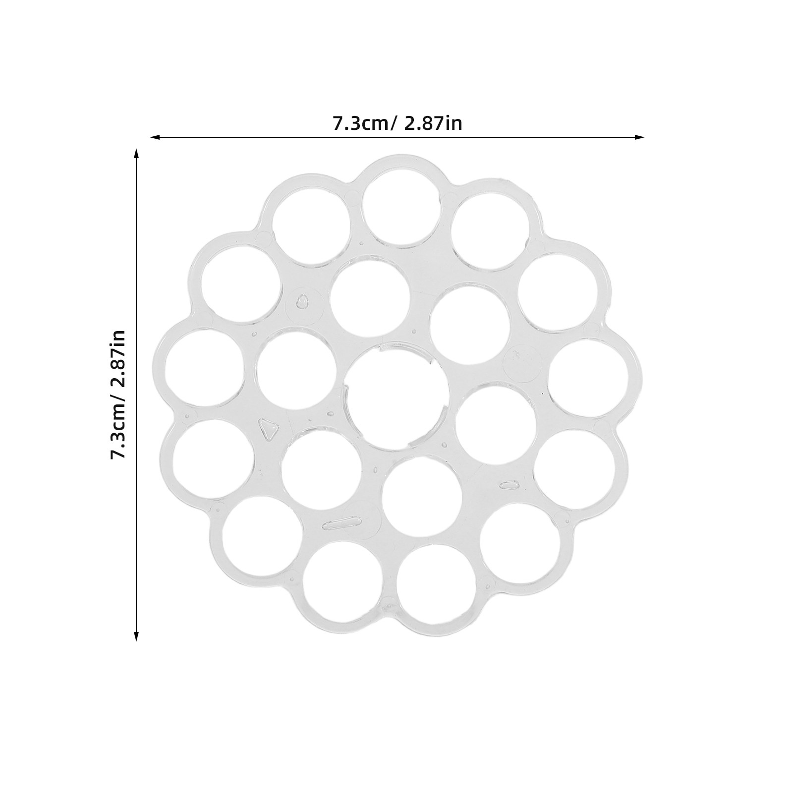 2Pcs Clear Floral Grid for Vas - Wedding Support のレビューと価格