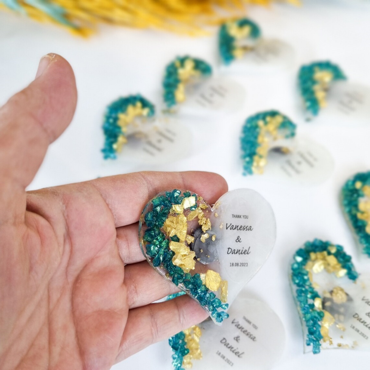 Heart Magnet Wedding Favors: G - Wedding Package Gold のレビューと価格