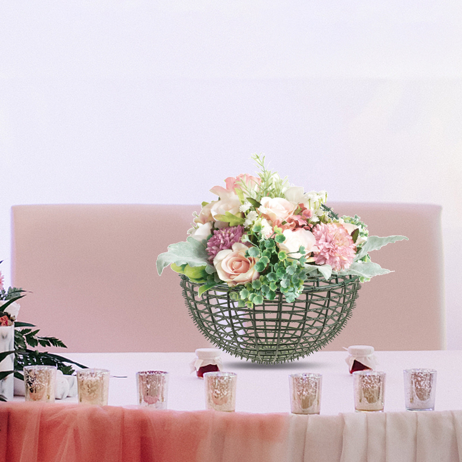 3Pcs Decorative Flower Ball Ho - Wedding Support のレビューと価格