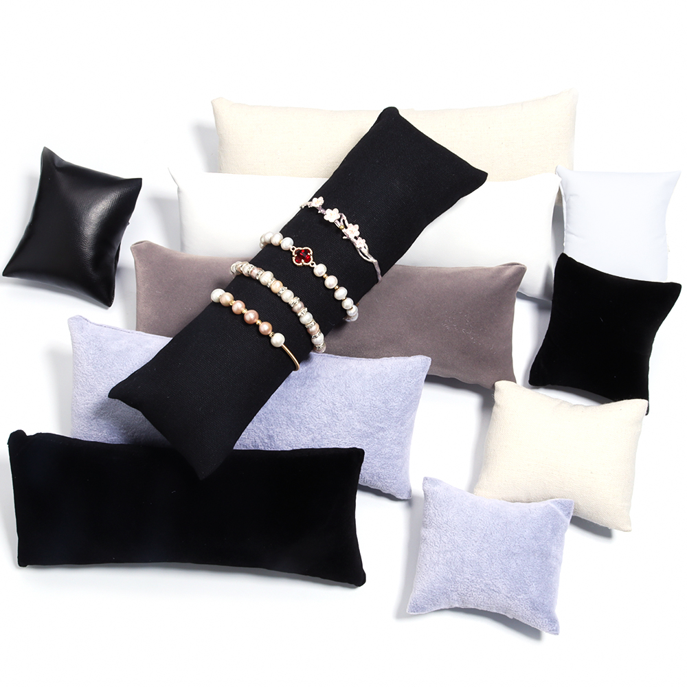 1Pc PU Leather Velvet Jewelry  - Ring Bearer Pillow のレビューと価格