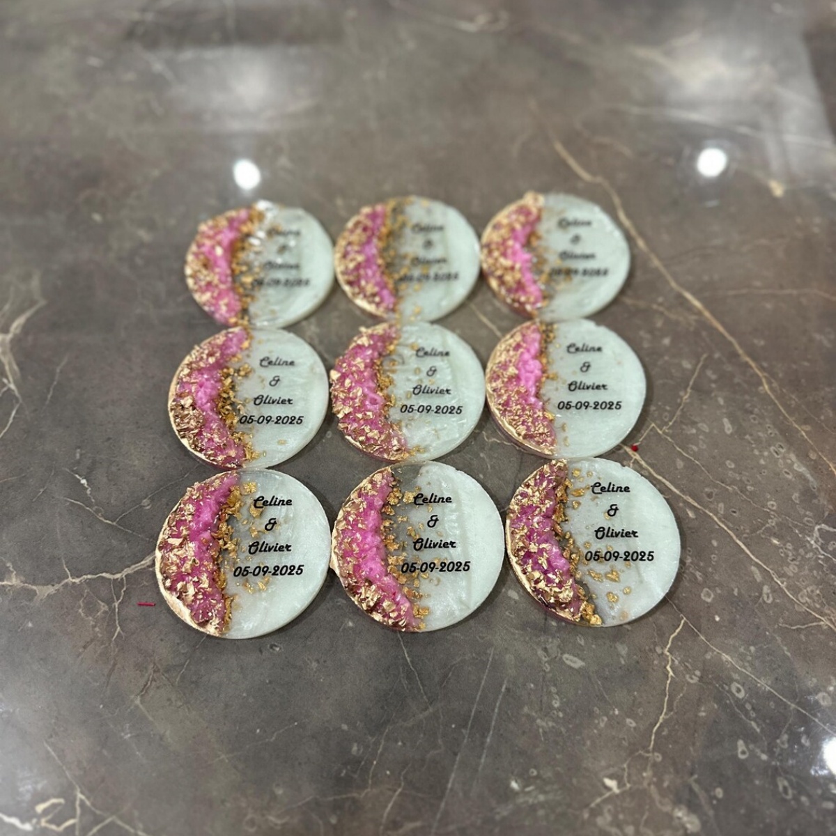 Personalized Wedding Magnet Fa - Wedding Package Gold のレビューと価格