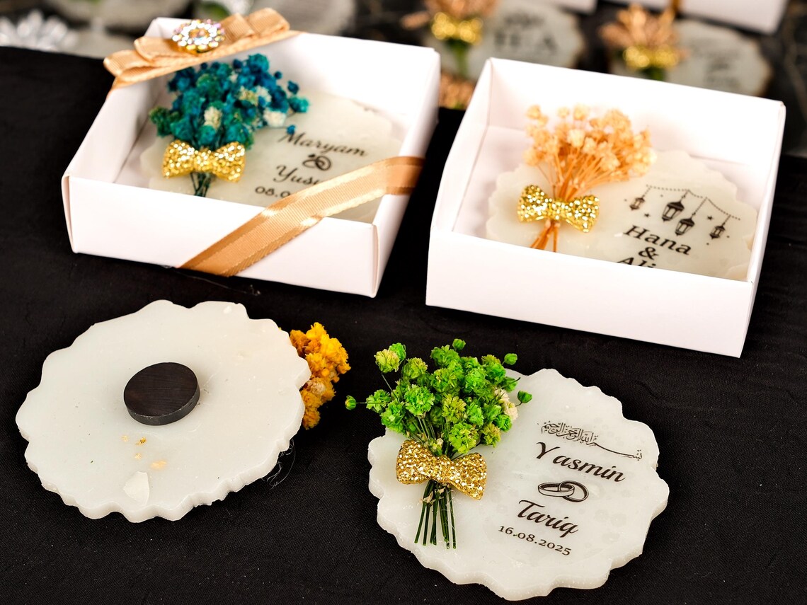 Personalized Wedding Magnet Fa - Wedding Package Gold のレビューと価格