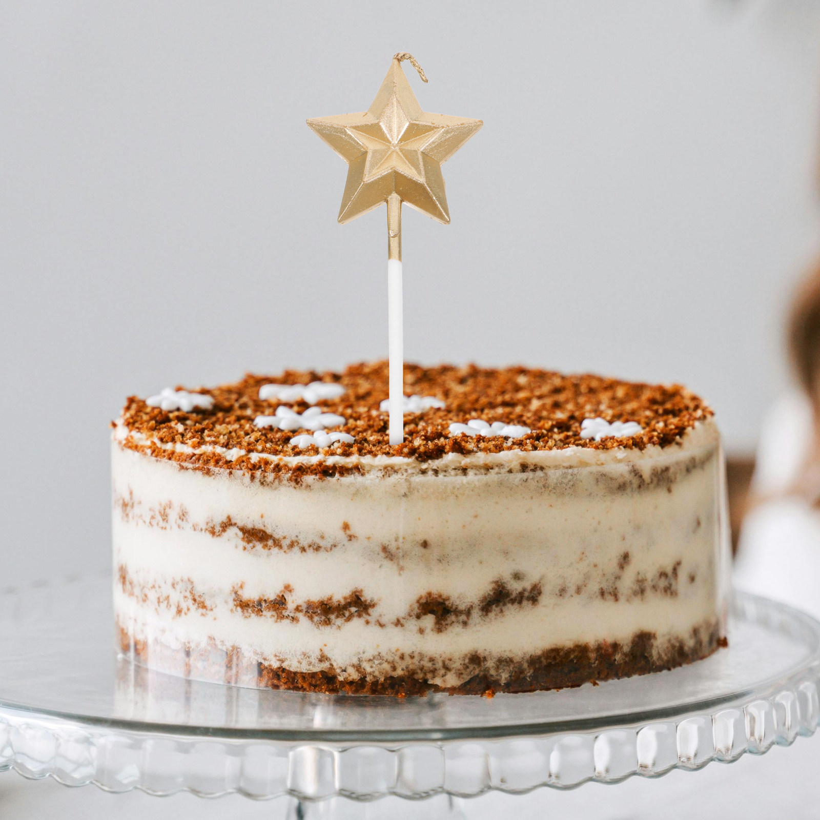 8Pcs Glitter Metallic Birthday - Wedding Cake Supply のレビューと価格