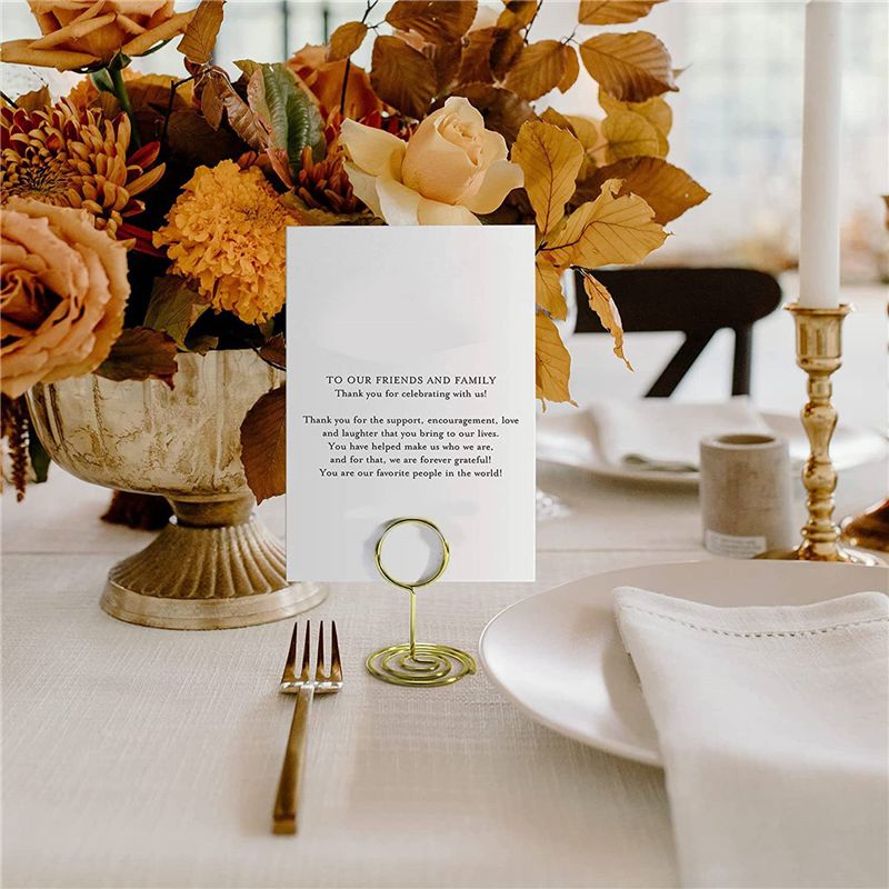 ABRB-Table Number Holders 60Pc - Table Number Gold のレビューと価格