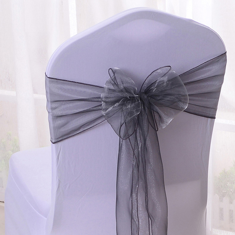 50/100pcs High Quality Sash Or - Chair Sash Organza のレビューと価格