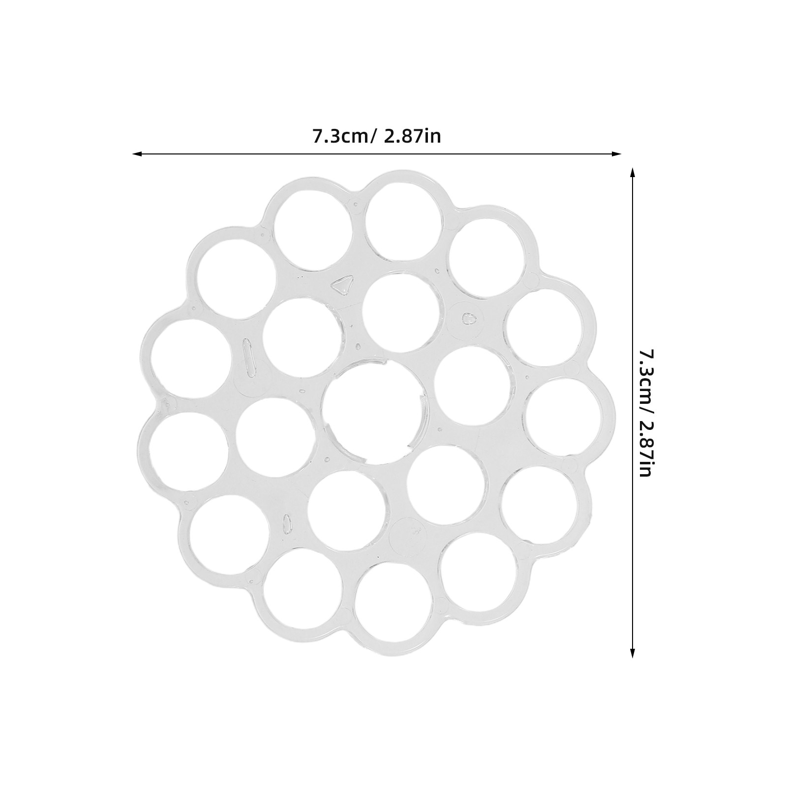 2Pcs Clear Floral Grid for Vas - Wedding Support のレビューと価格