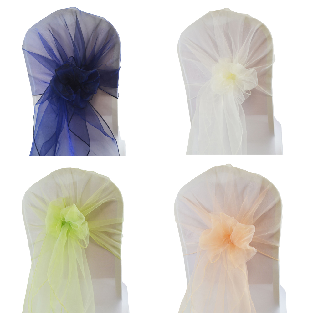 65x275cm Organza Chair Sash Fo - Chair Sash Organza のレビューと価格