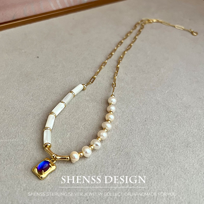 Natural 5-6mm Pearl Shell Neck - Wedding Package Gold のレビューと価格