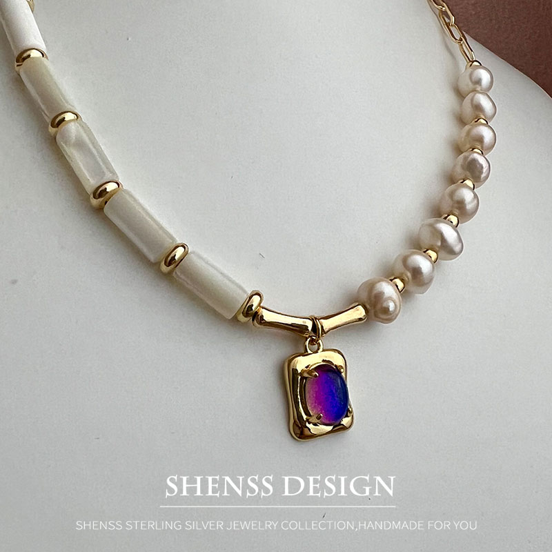 Natural 5-6mm Pearl Shell Neck - Wedding Package Gold のレビューと価格