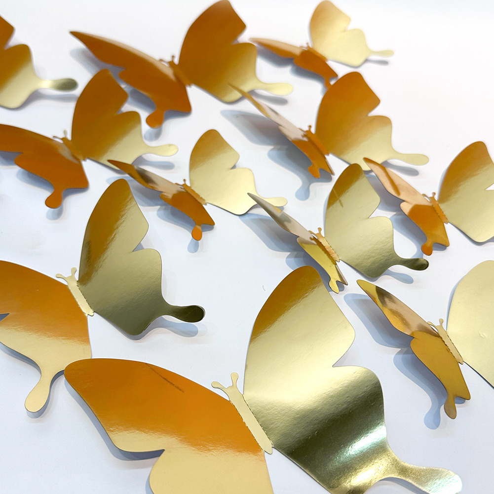 12 Pcs Gold Silver Reflective  - Wedding Package Gold のレビューと価格