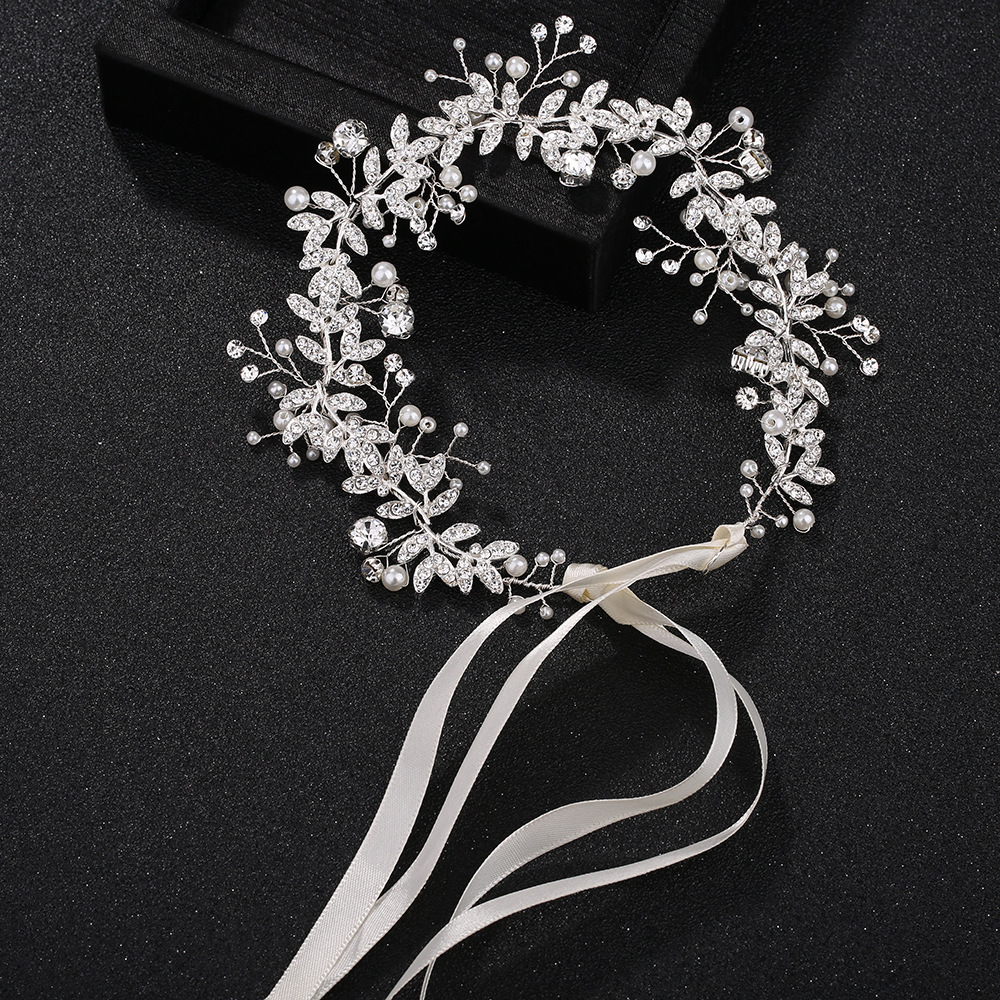 New Crystal Flower Headband Ri - Wedding Supply List のレビューと価格