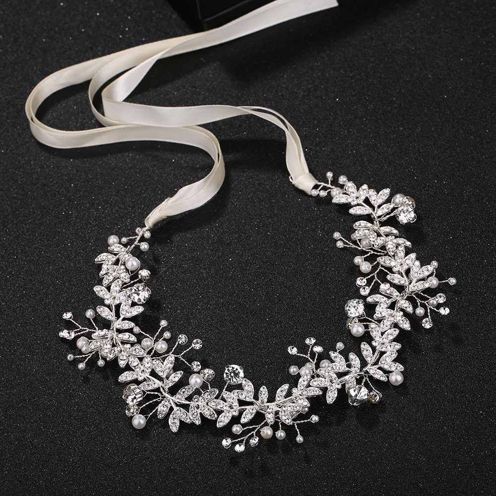 New Crystal Flower Headband Ri - Wedding Supply List のレビューと価格