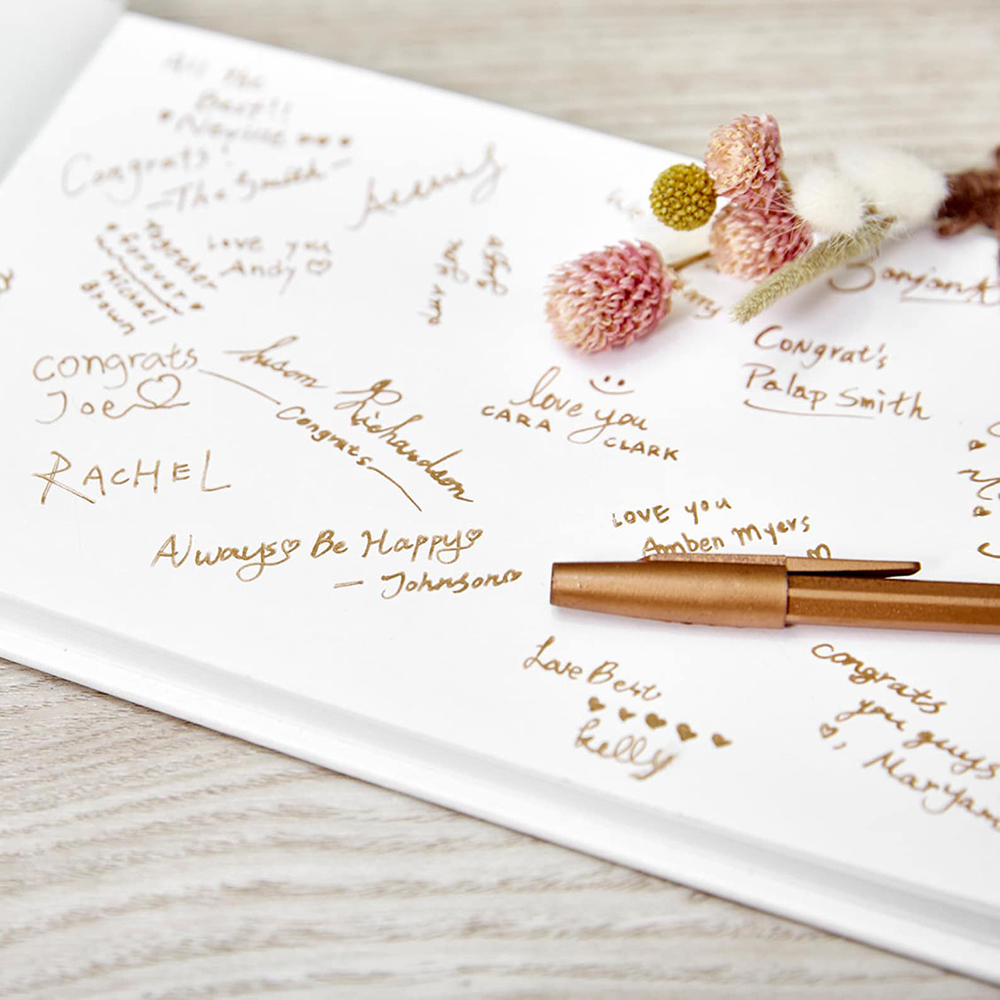 Custom Wedding White Guest Boo - Wedding Supply List のレビューと価格