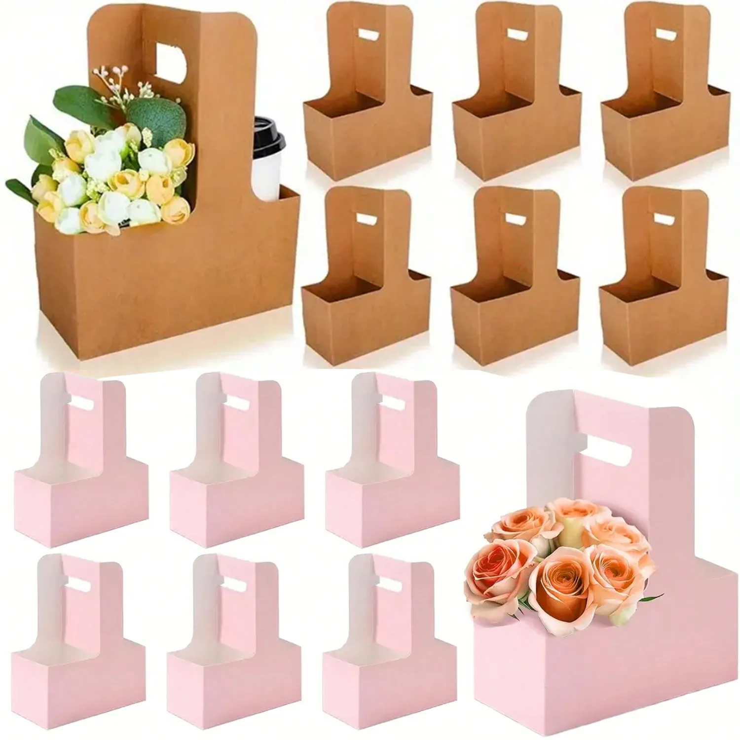 Kraft Paper Flower Bouquet Gif - Wedding Fountain のレビューと価格