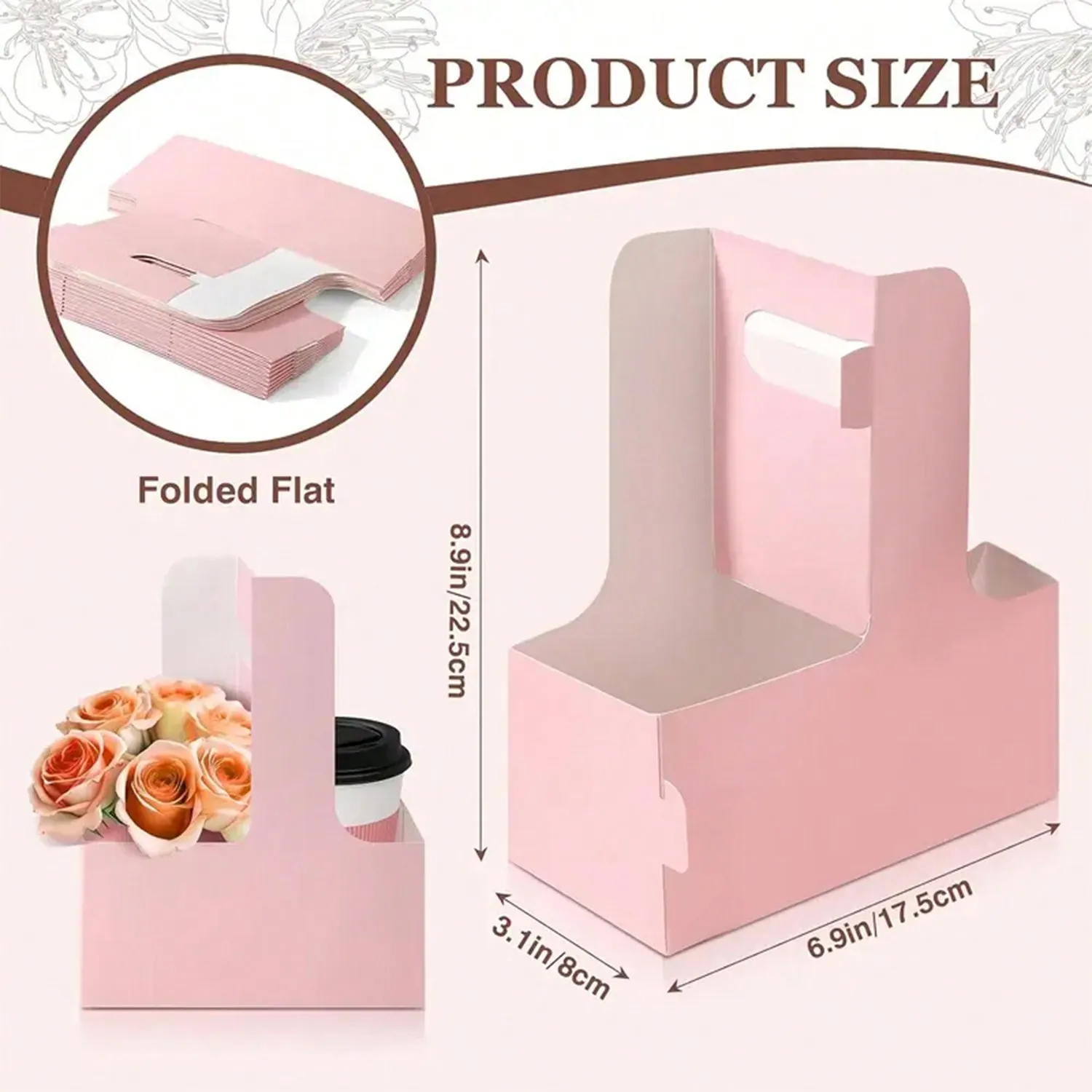 Kraft Paper Flower Bouquet Gif - Wedding Fountain のレビューと価格