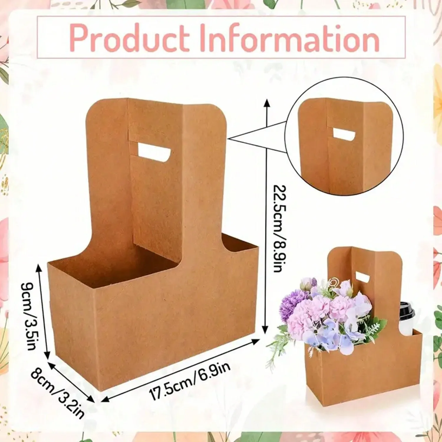 Kraft Paper Flower Bouquet Gif - Wedding Fountain のレビューと価格