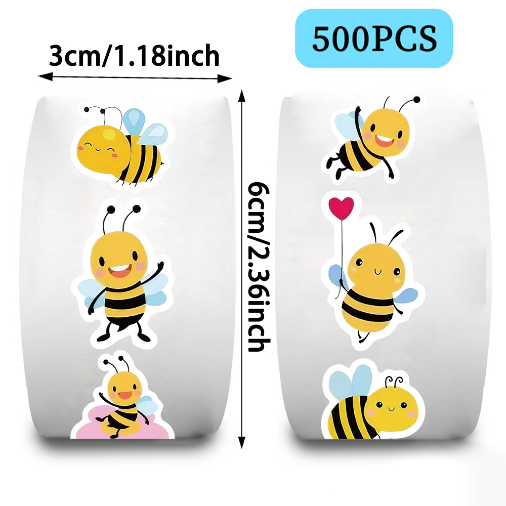 500PCS Cartoon Bee Reward Stic - Wedding Sutra のレビューと価格