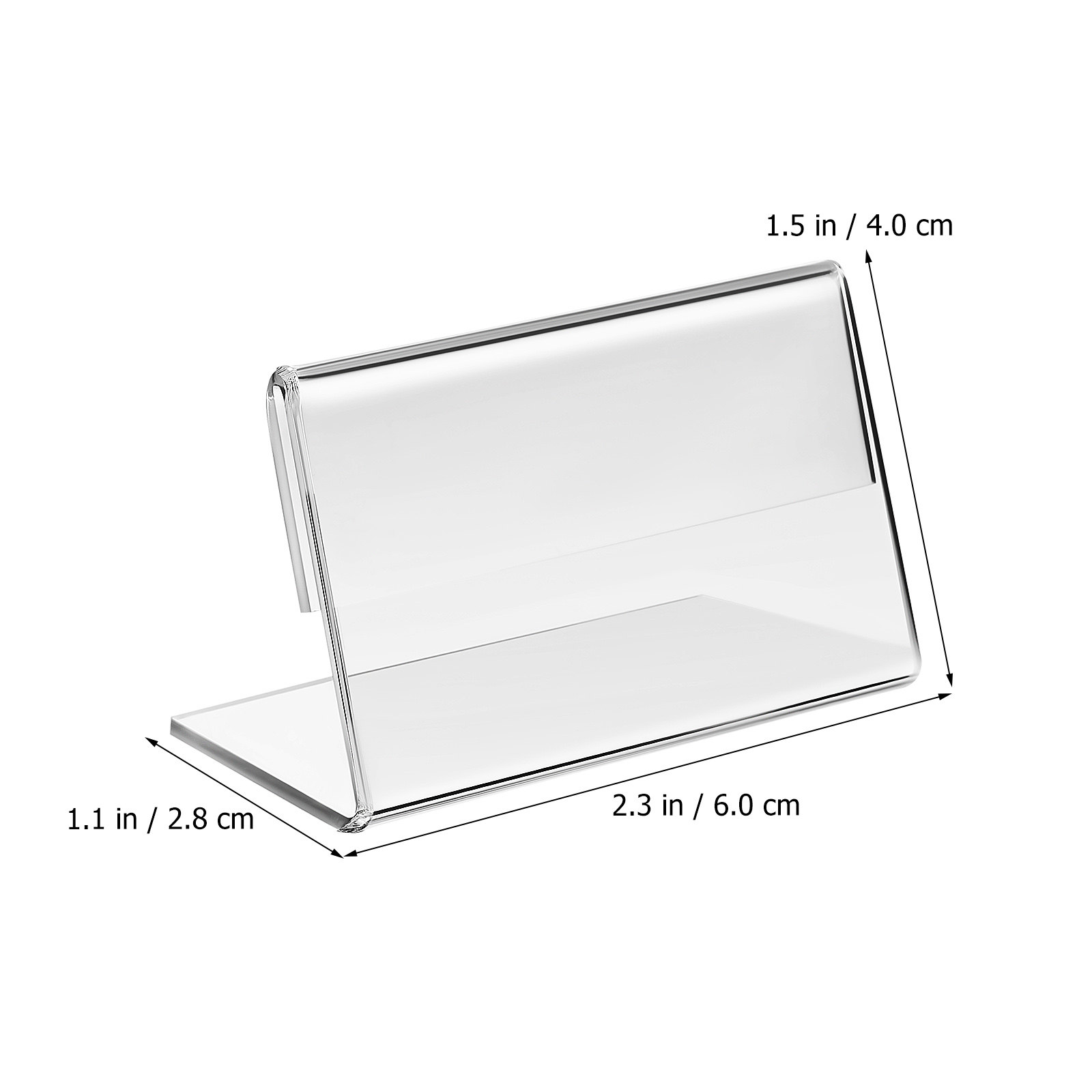 40 Pcs Sign Holders Card Displ - Place Card Holder のレビューと価格