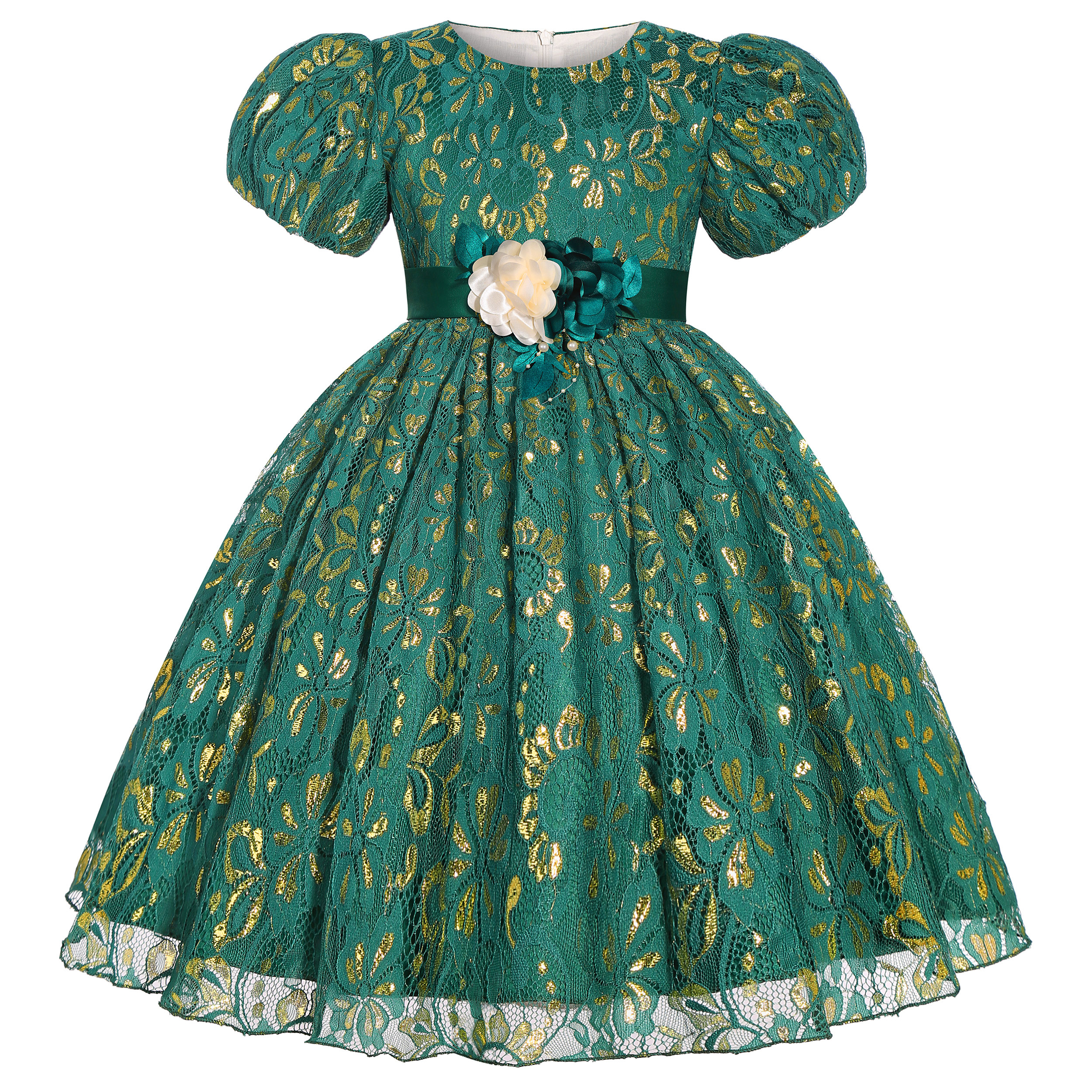 Lace flowered bow tie princess - Wedding Lulu のレビューと価格