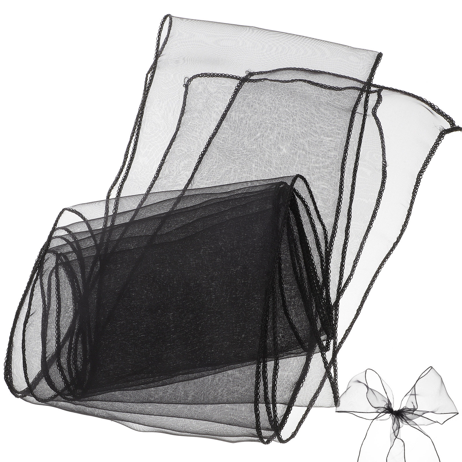 10Pcs Reusable Organza Chair S - Chair Sash Organza のレビューと価格