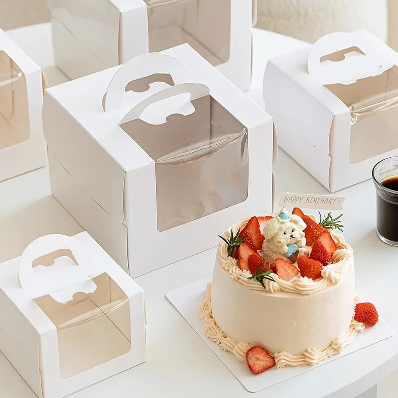 10pcs White Cake Box with Hand - Wedding Cake Supply のレビューと価格