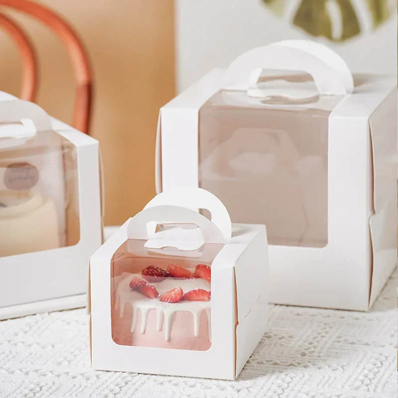 10pcs White Cake Box with Hand - Wedding Cake Supply のレビューと価格