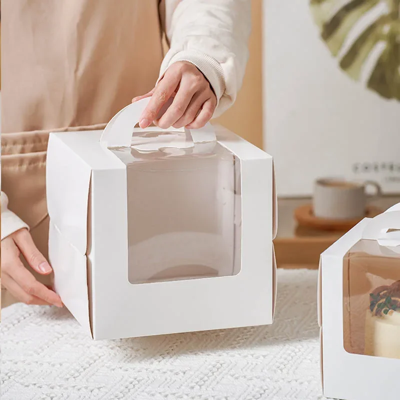10pcs White Cake Box with Hand - Wedding Cake Supply のレビューと価格