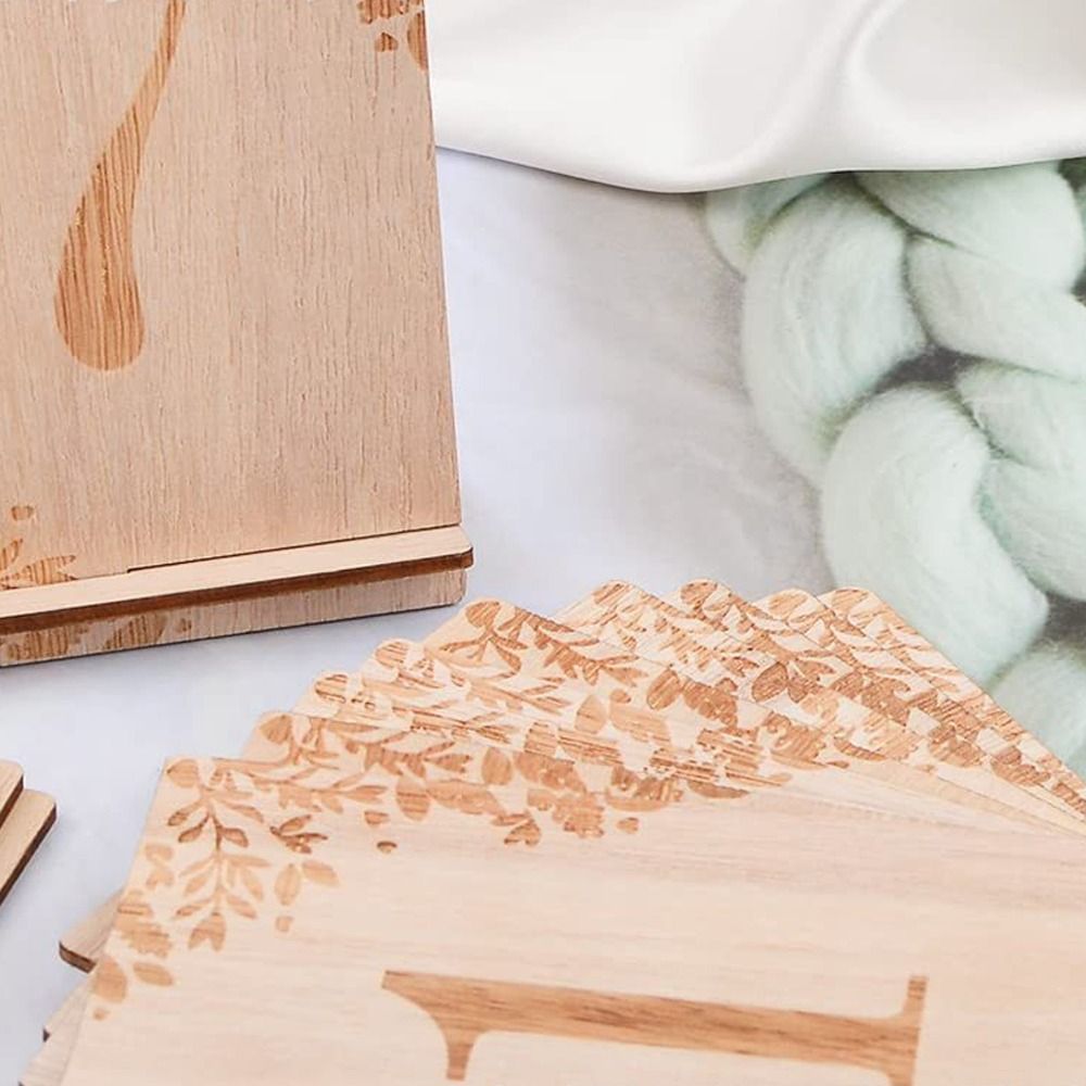 10pcs 1-10 Numbers Wooden Tabl - Table Number Gold のレビューと価格