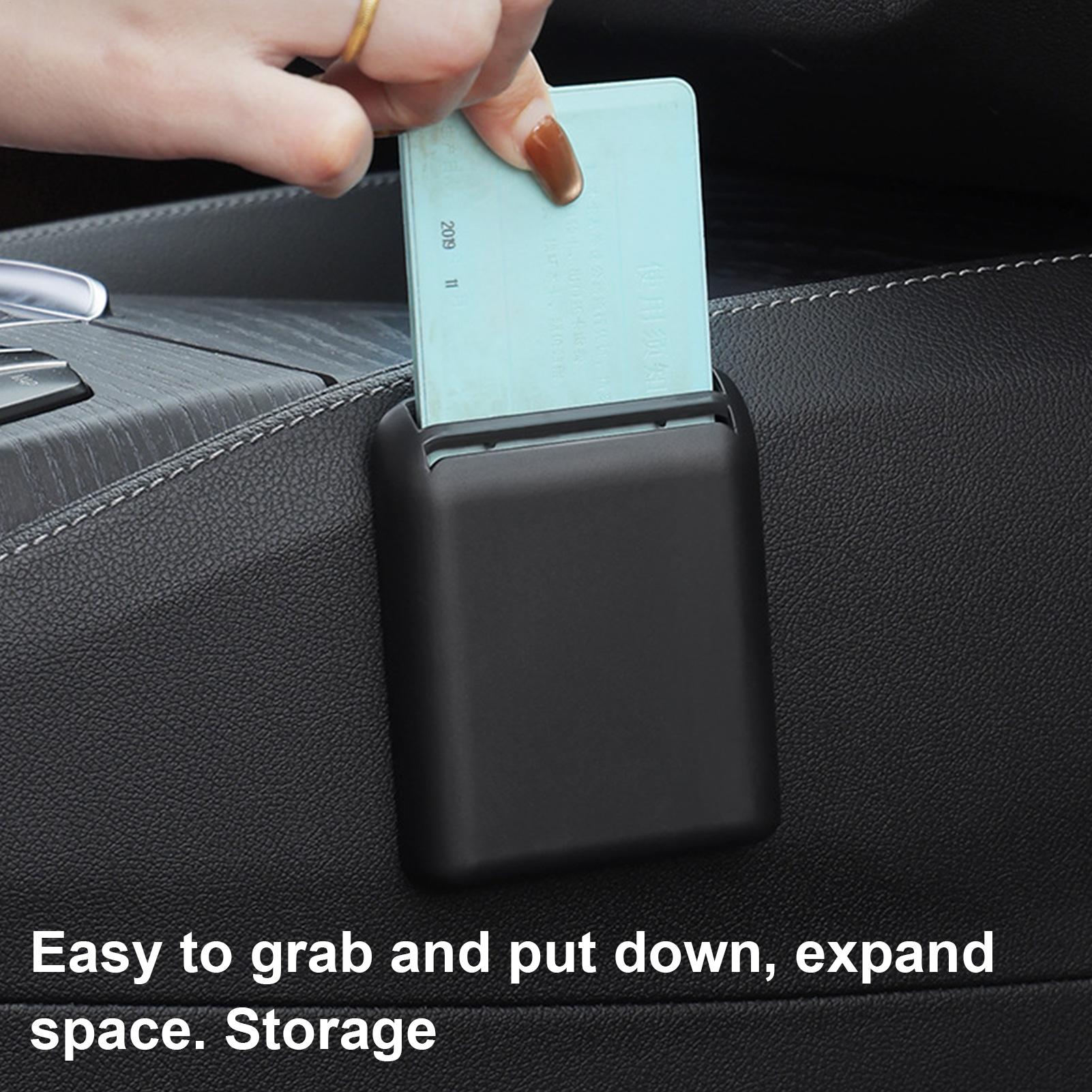 Car Card Organizer Adhesive In - Place Card Holder のレビューと価格