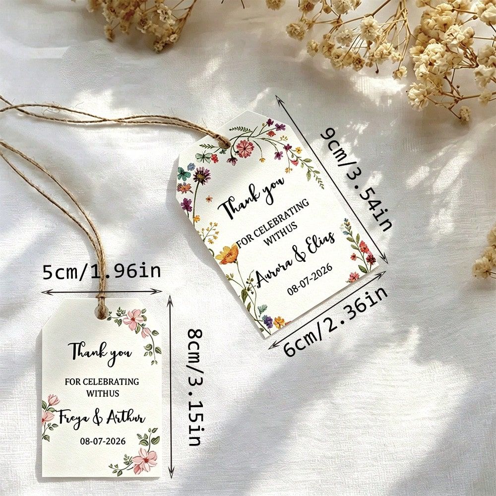 Customized Gift Tags Personali - Wedding Supply List のレビューと価格