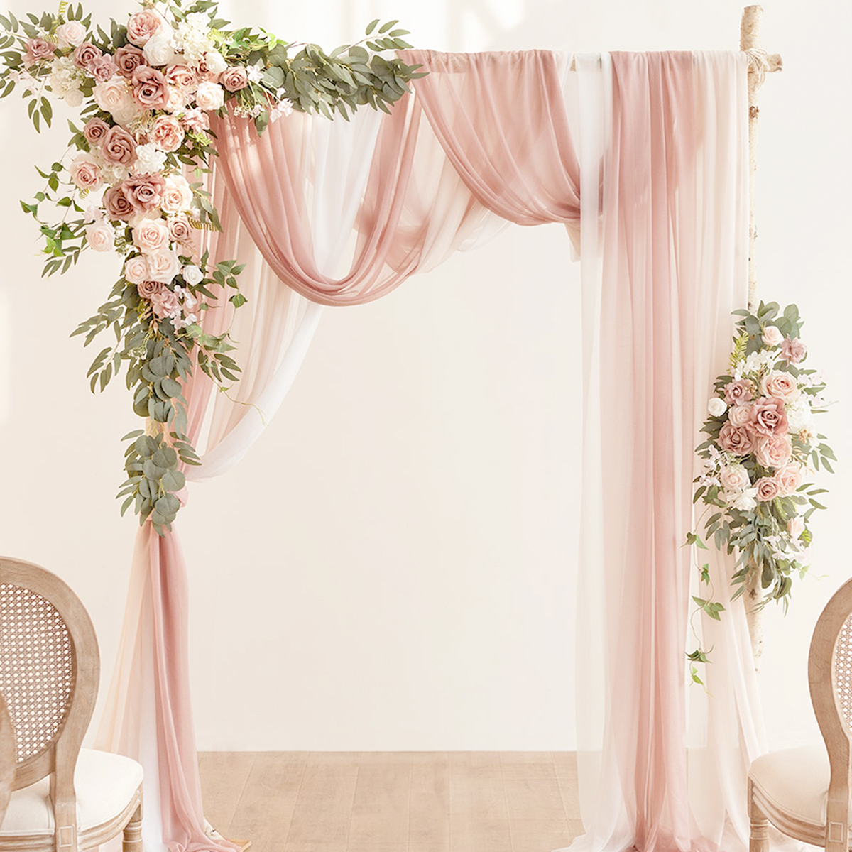 Wedding Organza Tulle Yarn Cry - Chair Sash Organza のレビューと価格