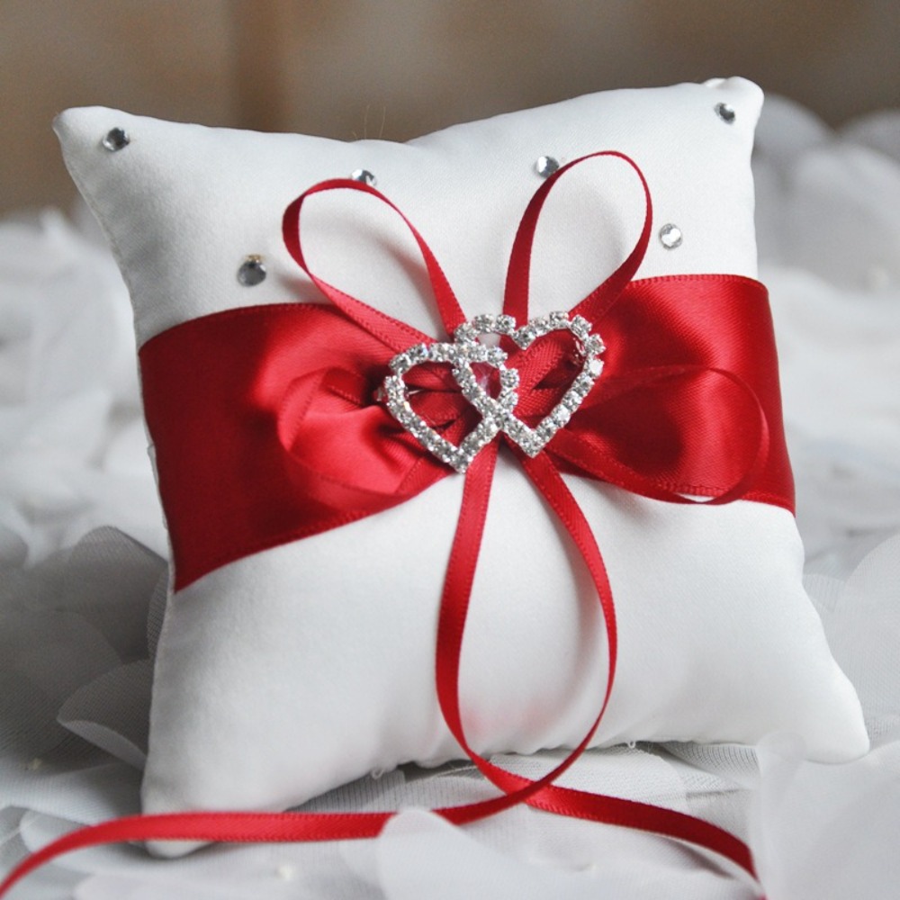 Romantic Wedding Ring Pillow S - Ring Bearer Pillow のレビューと価格