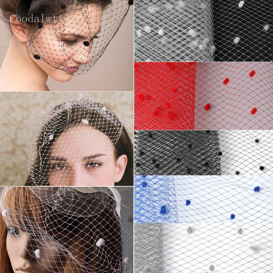 2Meters Dot Birdcage Veil Fabr - Wedding Supply List のレビューと価格