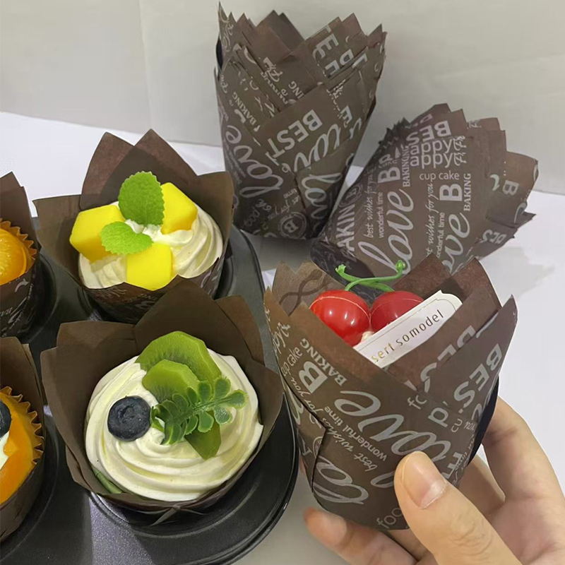 50Pcs/100Pcs Coffee-Themed Tul - Wedding Cake Supply のレビューと価格