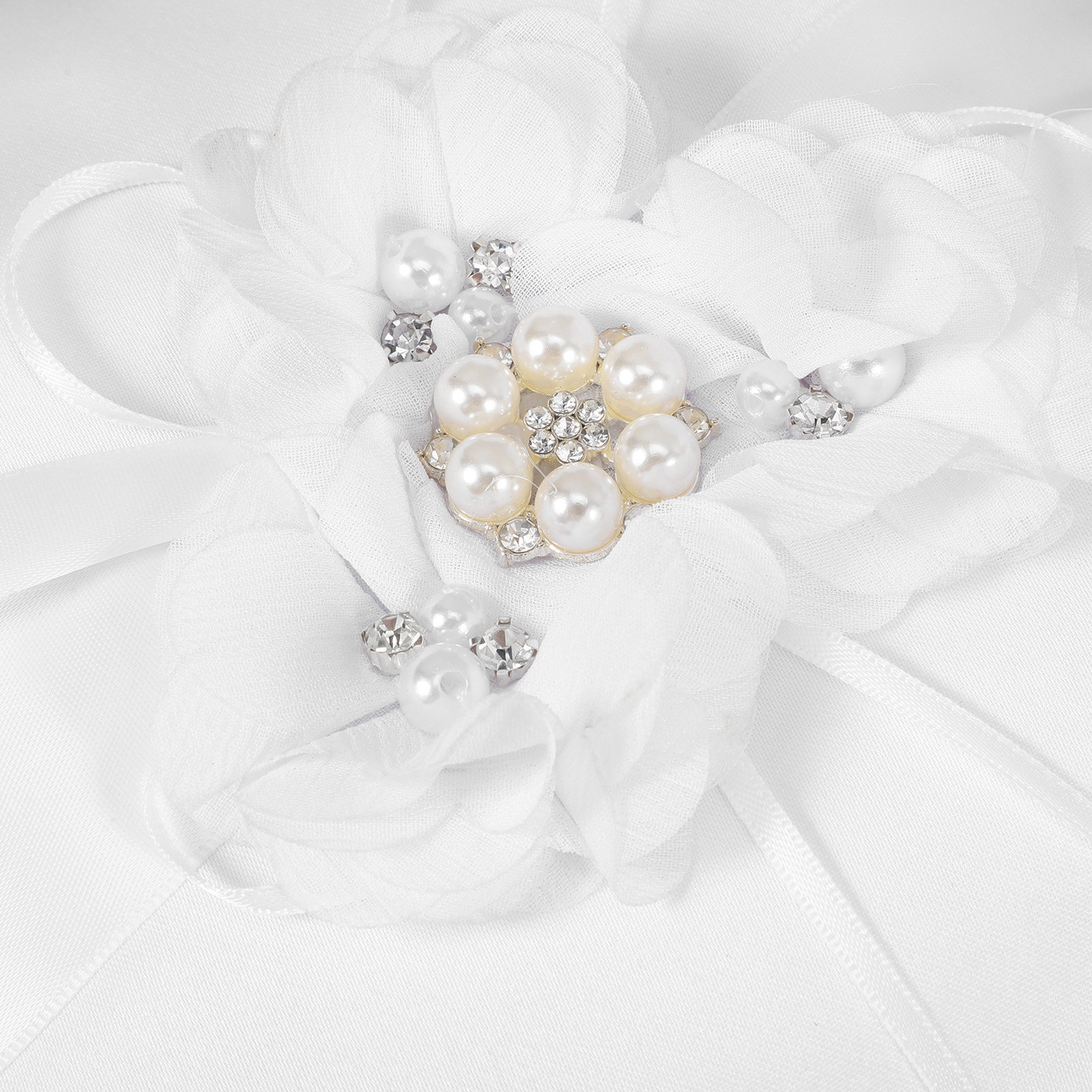 20x20cm Flower Wedding Ring Pi - Ring Bearer Pillow のレビューと価格