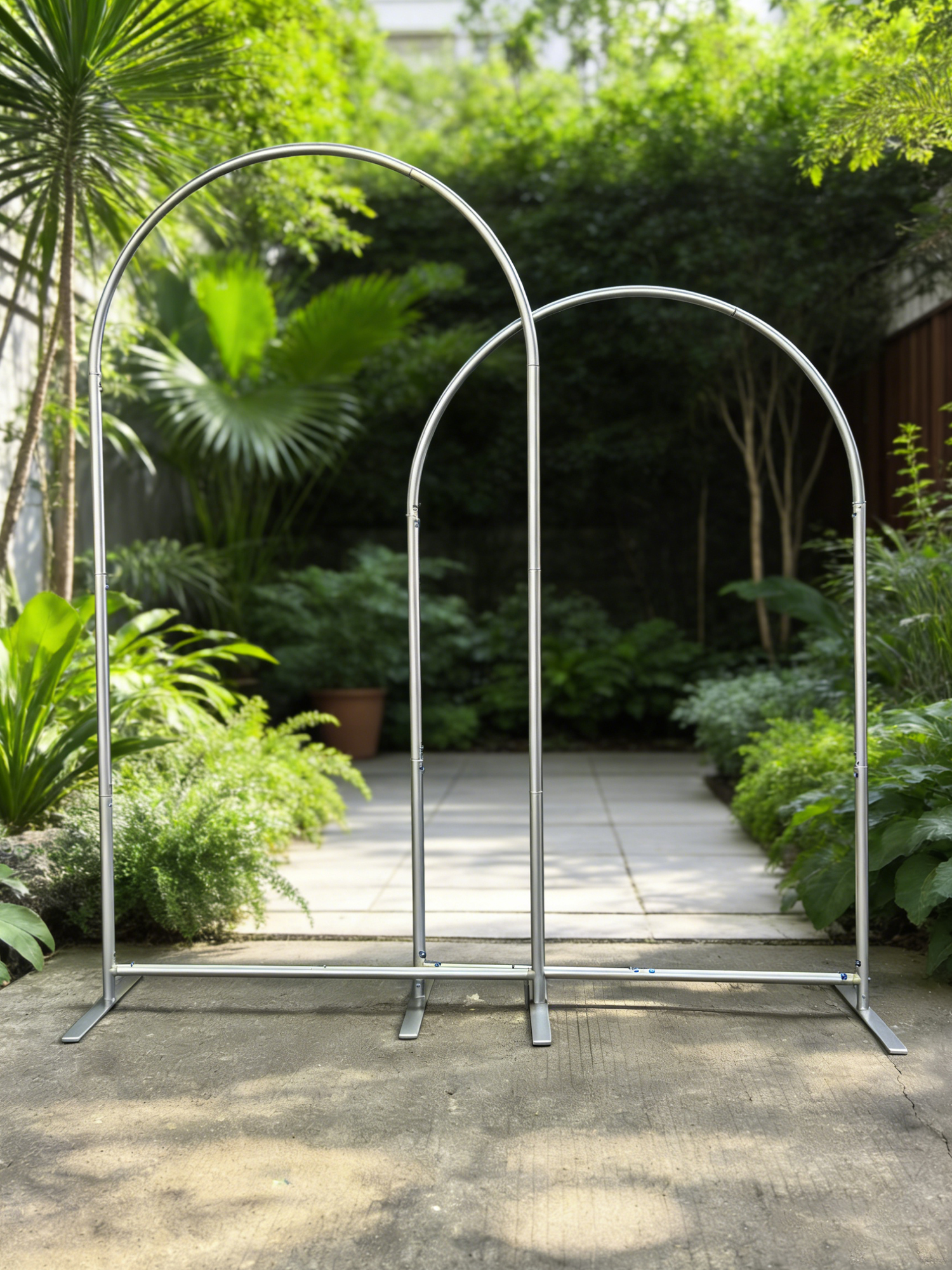 Aluminum Arch Backdrop Stand A - Wedding Support のレビューと価格