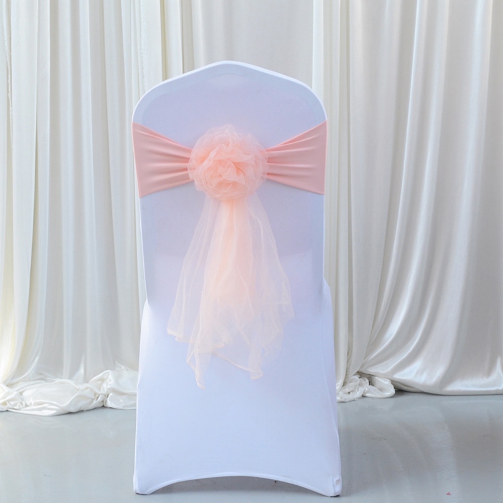 Chair Sashes Romantic Organza  - Chair Sash Organza のレビューと価格