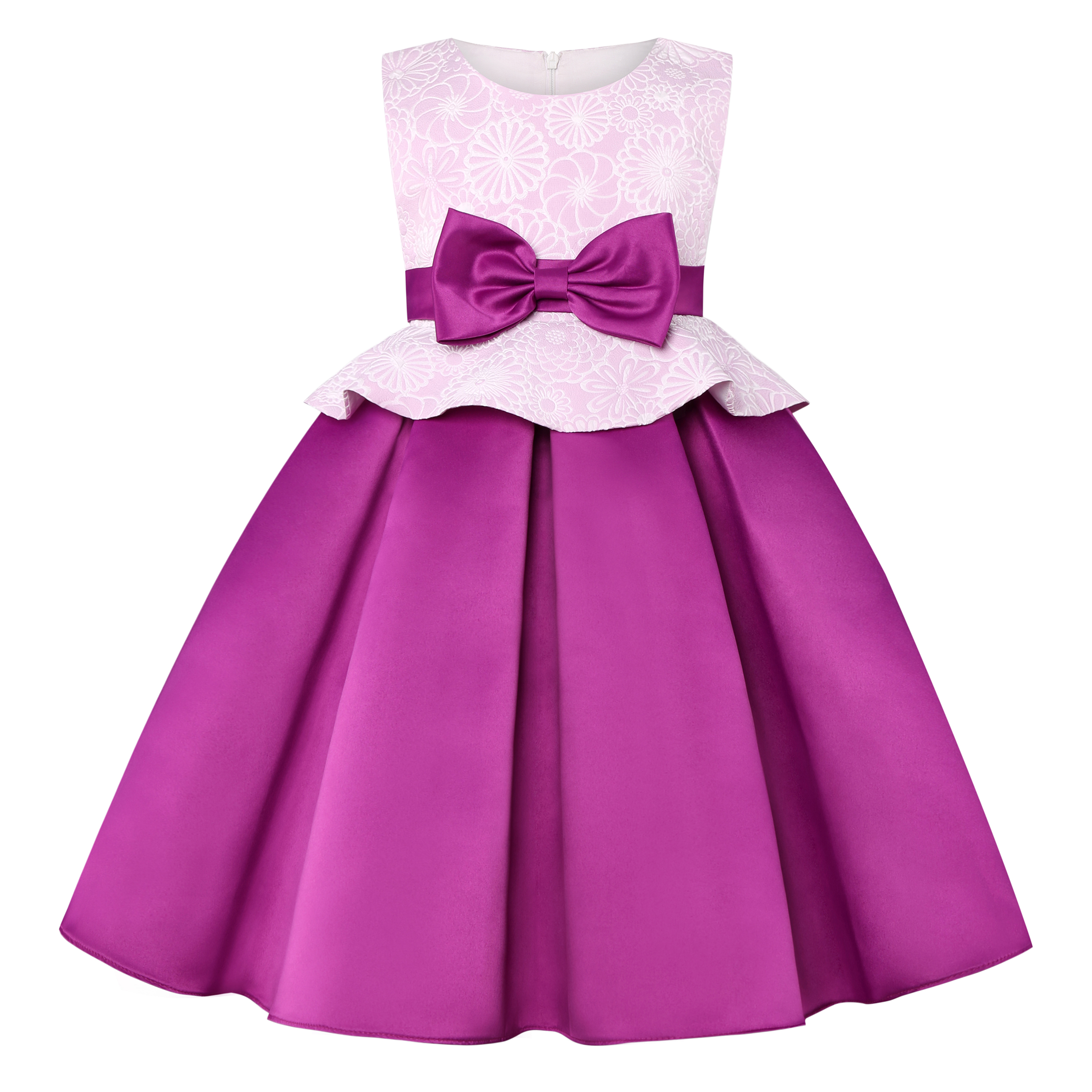 Summer Children's Dress Bow Pr - Wedding Lulu のレビューと価格