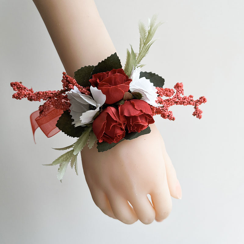 10pcs Wrist Flowers Corsage Bu - Wedding Supply List のレビューと価格